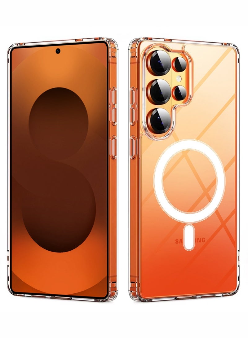 CATANES Magsafe Clear TPU Case for Samsung Galaxy S26 Ultra with Bumper Reinforced Corners -Shock Protection- Clear - Image 2